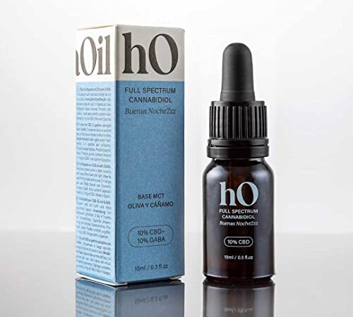 Aceite CBD 5% Full Spectrum Aceite de cáñamo + GABA 100% natural y vegano 500mg en 10ml Hakuna Oil