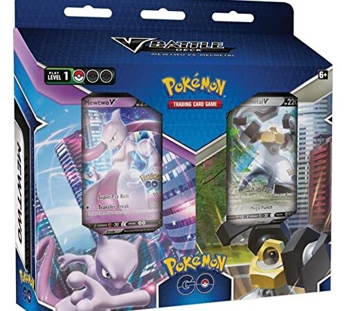 El Pokémon TCG: Pokémon GO V Battle Deck—Mewtwo vs. Melmetal