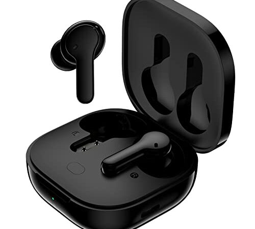 Auriculares Bluetooth, HOMSCAM Auriculares 5.1 Auriculares Inalámbricos con IPX5 Impermeable, Control Táctil Inteligente, Micrófono in Ear, HiFi Mini Estéreo,Carga USB-C para Android iOS Teléfono