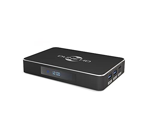 Dune HD Real Vision 4K | Dolby Vision | HDR 10+ | Ultra HD | 3D | DLNA | Media Player y Android Smart TV Box | RTD1619 RD | Audio HD, HDMI, BT, WiFi, 2GB / 16GB, MKV, H.265, 4Kp60