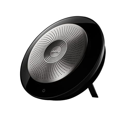 Jabra Speak 710 - Altavoz Portátil para Conferencias con Adaptador Bluetooth y USB - Certificado para Comunicaciones Unificadas - Compatible con PC, Smartphones y Tabletas