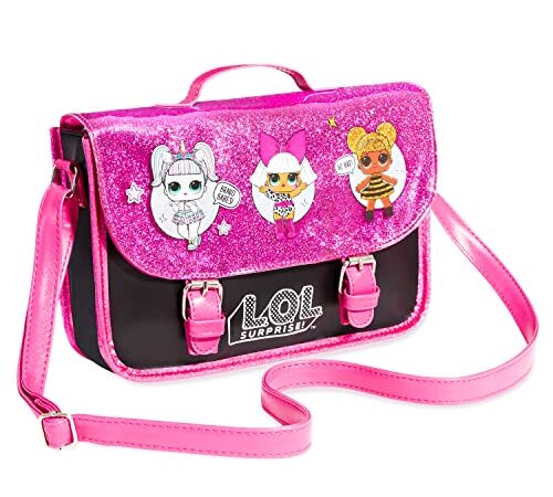 L.O.L. Surprise! Bolso de Mano Muñecas LOL para Niñas, con LOL Dolls Unicornio, Diva Y Queen Bee, Bolsos Bandolera para Pasear, Regalos Originales para Niñas y Adolescentes