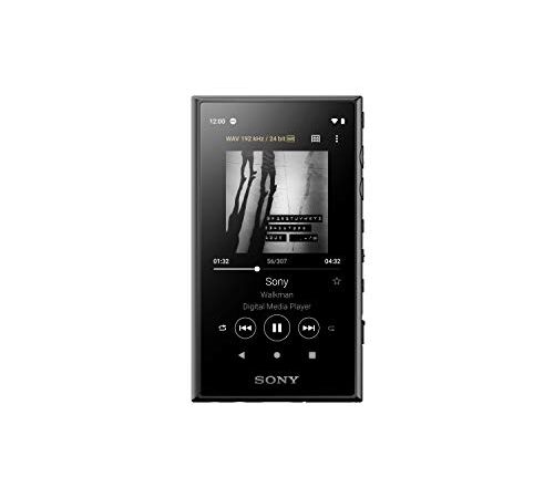 Sony NWA105B.CEW - Reproductor de Audio Walkman (16GB, Hi-Res Audio, Wi-Fi, Bluetooth, Pantalla táctil de 3.6", Android 9.0, S-Master HX, DSEE-HX, USB Tipo C) Negro