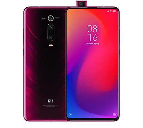 Xiaomi M1903F11G MI 9T Pro Dual SIM 6 + 128GB Flame UE Smart Phone, Rojo