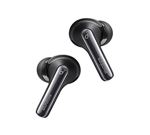 Soundcore by Anker P3i Auriculares inalámbricos, Cancelación Ruido activada híbrida, 4 Mics, Llamada Mejorada con IA, Controlador 10 mm, EQ Personalizado en App, 36 H reproducción, Bluetooth 5.2