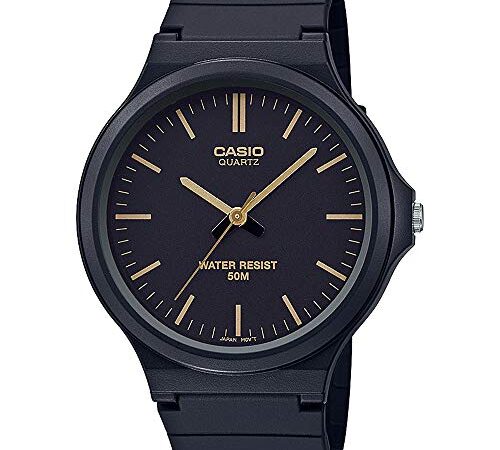 Casio Reloj Analógico para Unisex Adultos de Cuarzo con Correa en Resina MW-240-1E2VEF