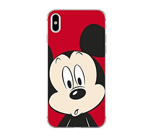 Funda para teléfono móvil de ERT GROUP para Apple Iphone XS Max original y con licencia oficial de Disney con diseño Mickey 019 perfectamente adaptada a la forma del teléfono móvil, funda hecha de TPU
