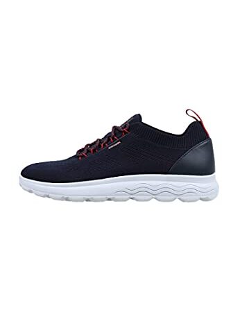 Geox U Spherica A, Zapatillas Hombre, Azul Navy, 45 EU