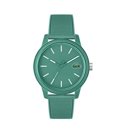 Lacoste Reloj Analógico de Cuarzo para hombre con Correa en silicona Verde - 2011192