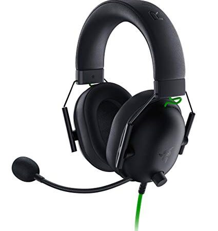 Razer BlackShark V2 X - Auriculares Gaming (Auriculares con cable con controlador de 50 mm, supresión de ruido para PC, Mac, PS4, Xbox One y Switch) Negro