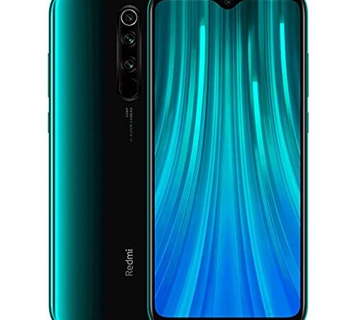 Xiaomi Redmi Note 8 Pro - Smartphone de 6.53" FHD+ (6 GB RAM, 128 GB ROM, cámara cuádruple de 64 MP, MTK Helio G90T, 4G, bateria de 4500 mAh) Forest Green