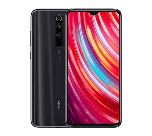 Xiaomi Redmi Note 8 Pro Smartphone,6Gb Ram 64Gb Rom Mobilephone,Pantalla Completa de 6.53", Mtk Helio G90T Octa Core,Quad Cámara(64Mp + 8Mp + 2Mp + 2Mp) Versión Global (Gris)