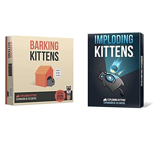 Exploding Kittens Juego De Mesa En Español + Asmodee Imploding (Ekek03Es)