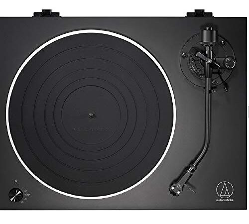 Giradiscos Audio-Technica At-LP5X Color Negro, Alta Fidelidad de Tracción