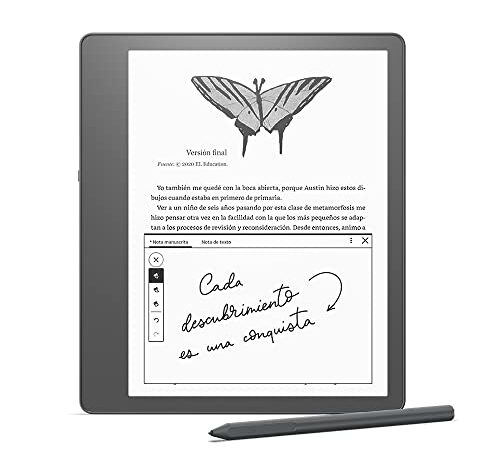 Kindle Scribe, el primer Kindle para leer y escribir, con una pantalla Paperwhite de 10,2" y 300 ppp | Con lápiz prémium | 64 GB