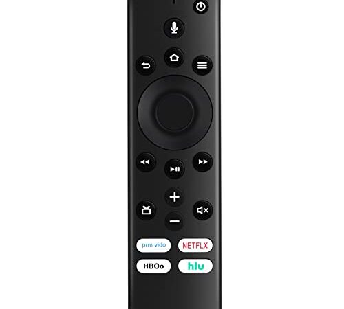 Mando a distancia de repuesto aplicable para Toshiba Smart Fire TV CT-RC1US-19 43LF621U19 50LF621U19 55LF711U20 43LF421U19 55LF621U19 32LF221U19 43LF711U20 50LF71U21U1U20 20