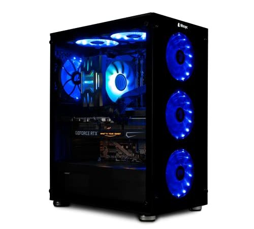 NitroPC - PC Gaming Extremo Nitro (Intel Core i9-12900F 16/24 5.1GHz, RTX 3070 8GB, RAM 32GB, M.2 1TB + HDD 1TB, WiFi, Windows 11 Home) Ordenador de sobremesa, PC Gamer