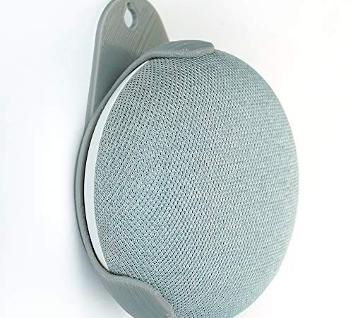 Soporte de Pared, Funda Protectora para Altavoz Inteligente Google Home Mini.