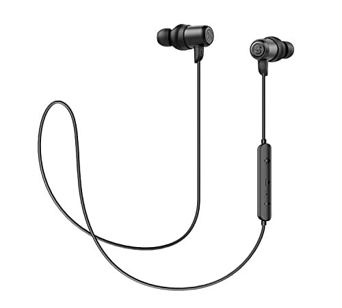 SoundPEATS Value Auriculares Inalambricos Bluetooth 5.0 Auriculares con Cable Magnéticos Cascos Inalambricos Deportivos con Micrófono IPX6 Manos Libres Hi-Fi Sonido Hasta 7h