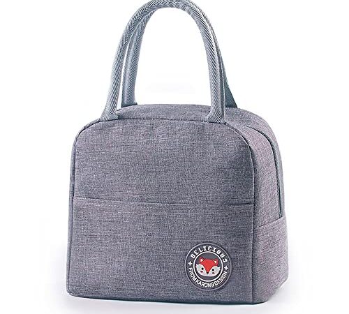 Bolsa Termica Porta Alimentos Bolsa Porta Alimentos PortáTil Bolsa Comida Trabajo Bolsa Almuerzo Bolsa Isotermica Lunch Bag