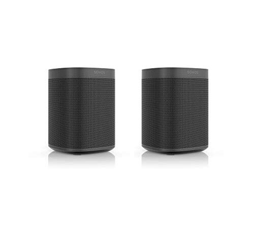 Sonos One SL Smart Speaker - Altavoces (Sonido Potente, transmisión WLAN con multiroom y Control por aplicación y AirPlay2)