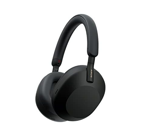 Sony WH-1000XM5 Auriculares Inalámbricos con Noise Cancelling, 30 horas de Autonomía, Optimizados para Alexa y Asistente de Google, con Micrófono Incorporado para Llamadas de Teléfono, Negro