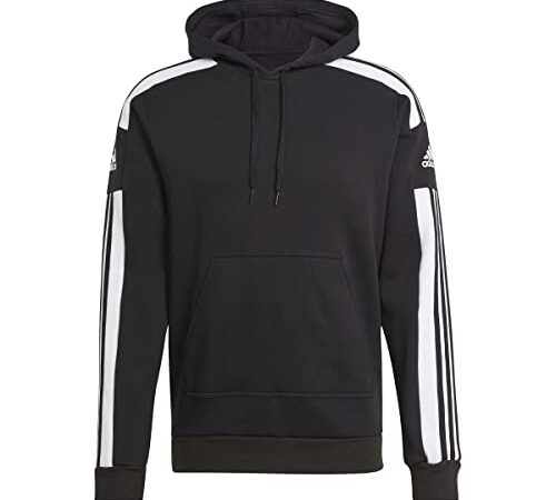 adidas SQ21 SW Hood Sweatshirt, Men's, Black, XL