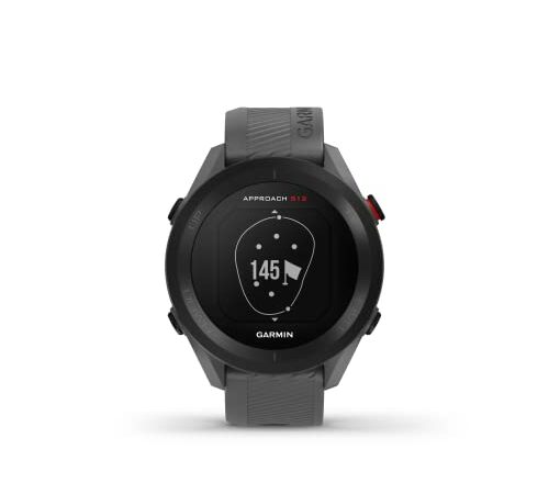 Garmin Approach S12 2022 Edition, Reloj con GPS para Golf, campos mundiales preinstalados, Bluetooth y resistente al agua, Gris pizarra