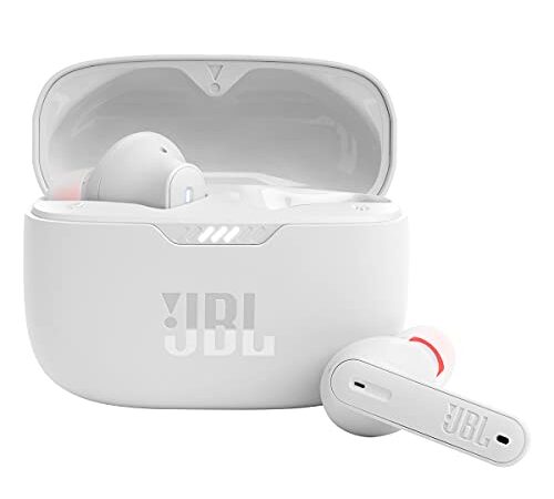 JBL Tune 230NC TWS True Wireless - Auriculares intraurales con cancelación de ruido, color blanco