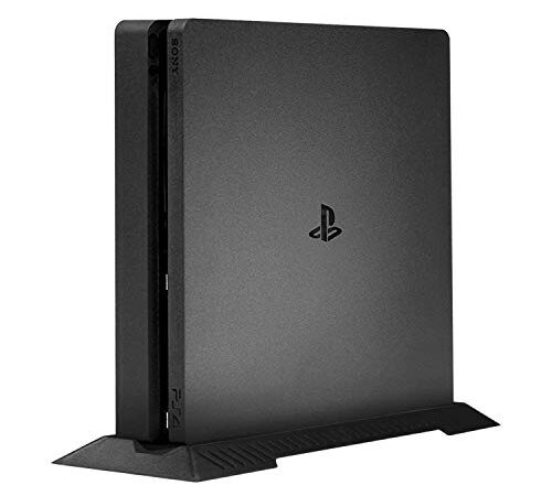 Kailisen Playstation 4 Slim Soporte Vertical para PS4 Slim Consola, Negro