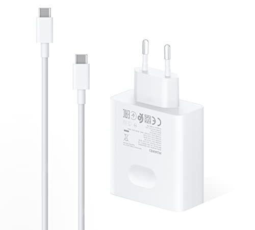 65W Supercargador Cargador HW-200325EP1 1.8M USB C Cable Cargador Adaptador USB C para Original Huawei MateBook X Pro D16 D15 16 Huawei P60 50 40 30 Honor 200 100 90 80 40 60 50 Magic6 6Pro Lite