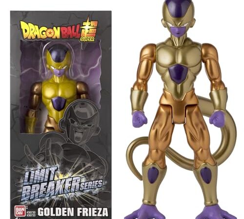 BANDAI - Dragon Ball Super Limit Breaker Series Figura de Acción Golden Freezer 30cm - 36733 Multicolor - Figuras articuladas Coleccionable, Ideal para fanaticos del Anime.
