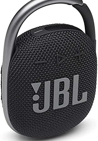 JBL Clip 4 - Altavoz - para uso portátil - inalámbrico - Bluetooth - 5 W - negro