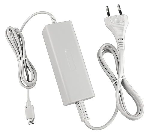 Xahpower Cargador para Wii U Gamepad, Cargador de Fuente de Alimentación para Nintendo Wii U Gamepad