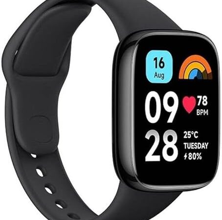 Xiaomi Redmi Watch 3 Active, Pantalla LCD, Monitor de Frecuencia Cardíaca, Registro del Sueño, 100+ Modos Deportivos, hasta 12 días de Autonomía