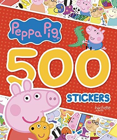 500 stickers Peppa Pig