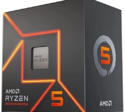 AMD Ryzen 5 7600 Processor 38 GHz 32 MB L2 & L3, Negro