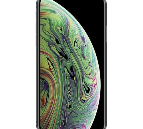 Apple iPhone XS, 64GB, Gris Espacial - Totalmente Desbloqueado (renovado)