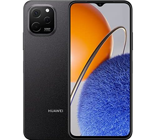 HUAWEI Nova Y61 Cámara Triple AI 50MP 22.5W HUAWEI SuperCharge, Negro