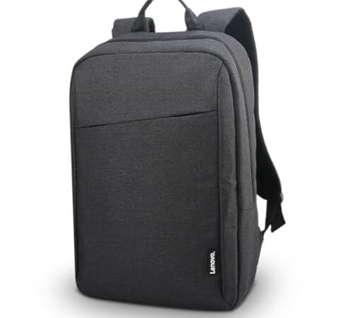 Lenovo Mochila B210 para ordenadores portátiles de 15.6 pulgadas, mochila ligera y repelente al agua, color negro