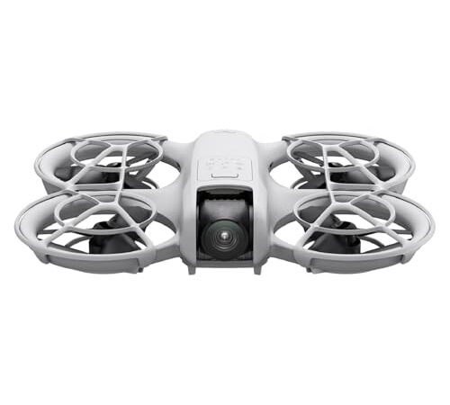 DJI Neo, dron mini con cámara 4K UHD para adultos, 135 g dron que vuela siguiéndote, despega desde la mano, seguimiento de objetivos, QuickShots, vídeo estabilizado (sin control remoto)