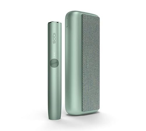 IQOS ILUMA PRIME - Dispositivo para Calentar Tabaco, Diseño premium, Sin Humo, Sin Ceniza y Menos Olor, 20 Usos, Sin Limpieza - Color Verde Jade